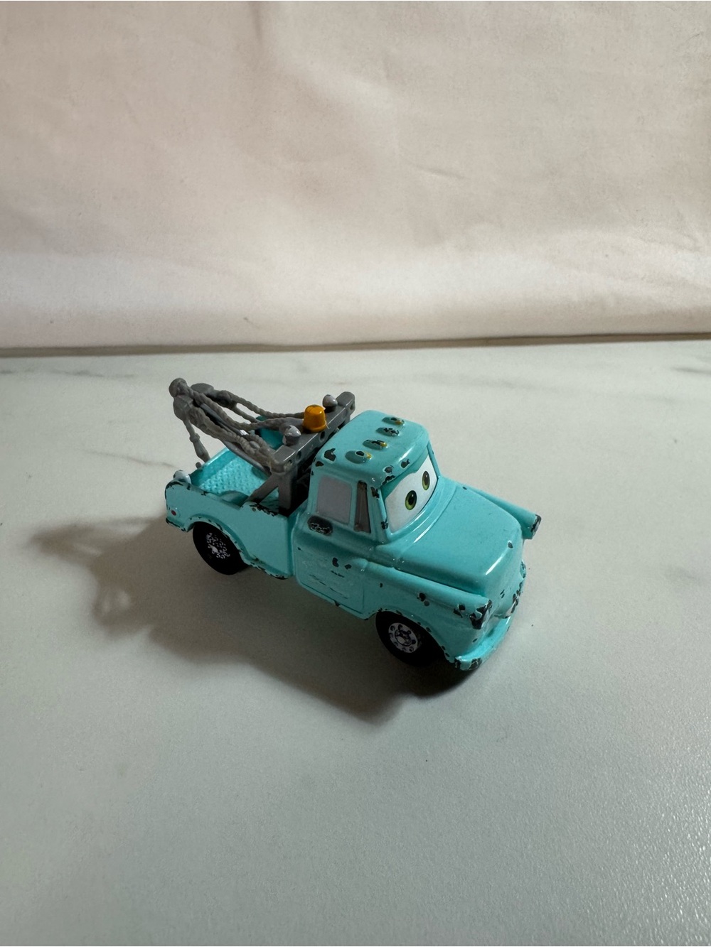 Disney Pixar Cars Brand New Mater Turquoise Blue Tow Truck 1:55 Loose